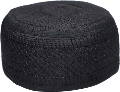 Kufi Men's Unisex Skull Cap Women's Designer Solid Hat with