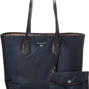 MICHAEL Michael Kors Eva Large Tote Navy Multi One Size